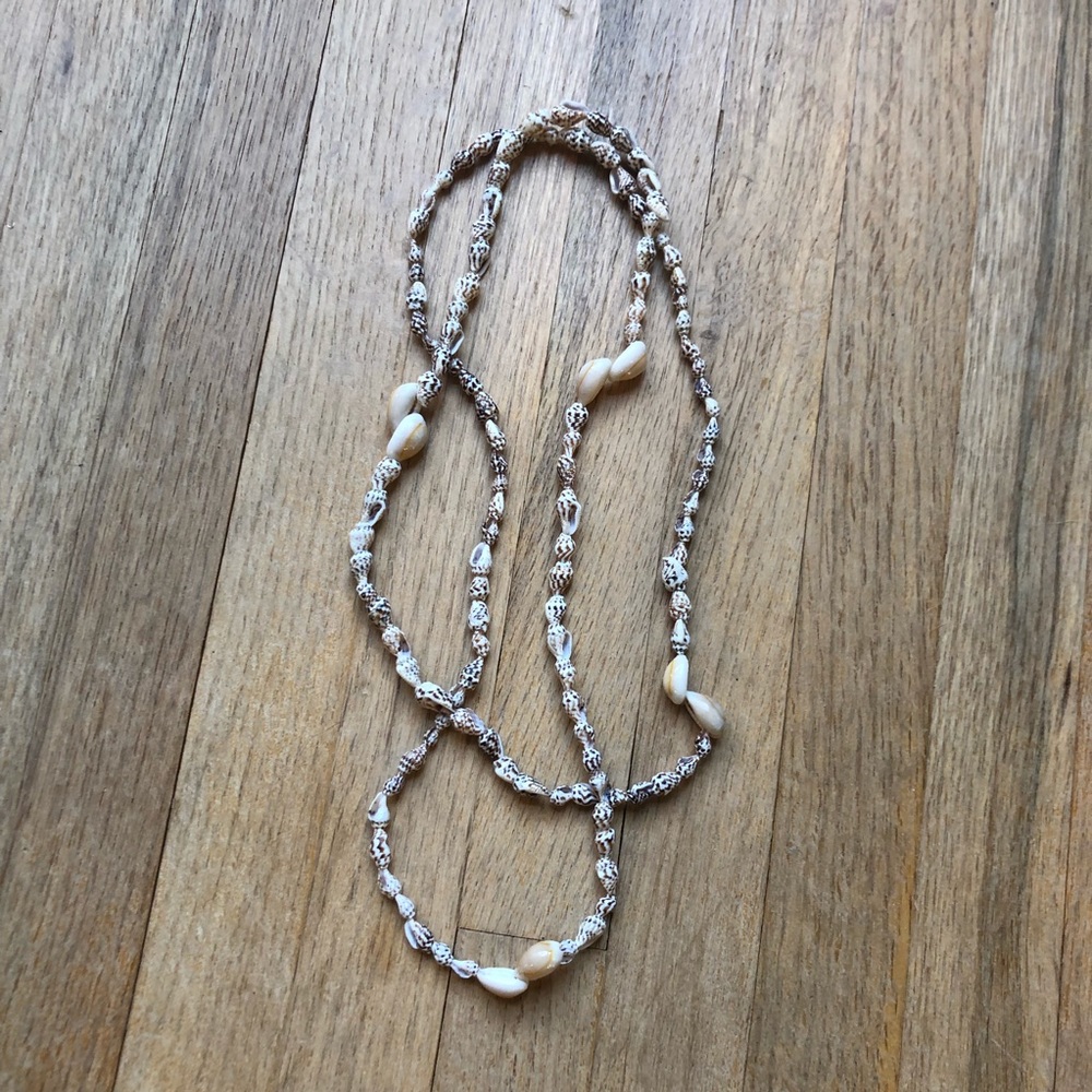 Unique Puka Shell Necklace VSCO style